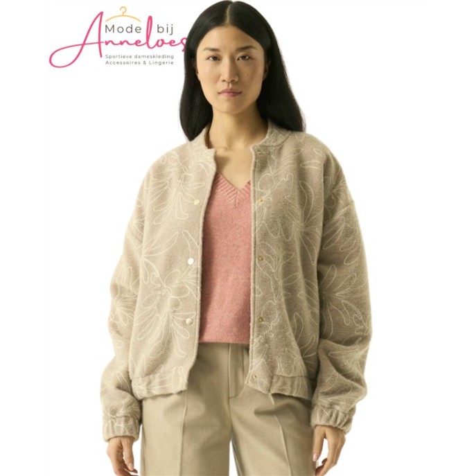 Garcia bomber jasje T260291 Sand Mélée